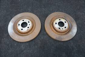4h0615601l Audi Set Rear Left Right Disc Brake Rotor S7 4k8 13-18 S6 S8 A7