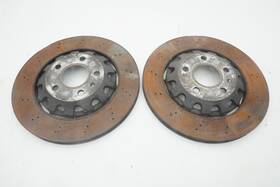 8w0615601g Audi Set 2 Rear Left Right Disc Brake Rotor Oem Rs5 2018-25