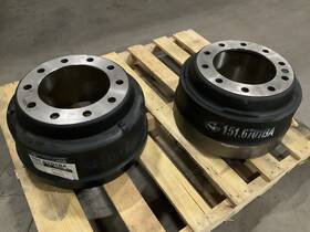 151-6701ba-2 Automann 2 151-6701ba Outboard Brake Drum 16.5 Inch X7 3576 3576x