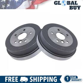 Bra75101 Autospartoutlet New Rear Brakes Brake Drums Set Fit Left And Right For 1992-06 Toyota Camry Solara