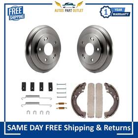 K8n-100374 Autospartoutlet New Rear Brake Drum Shoes And Spring Kit For Honda Civic