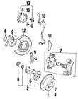 Aw349515 Mitsubishi Genuine Diamante Parking Brake