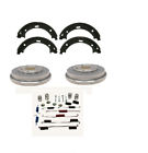 B61710321 Webco Brake Shoe Drum Plus Hardware Rear Kit Fits Honda