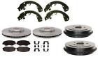 B780105833 Webco Equinox Torrent Vue Front Disc Rear Brake Drums Shoes