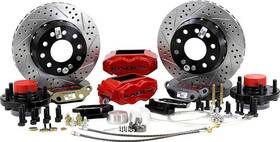 4301433r Baer Brake Systems 1955-57 Passenger Car 58-68 Impala/full Size 11 Inch Ss4 Front Disc Set