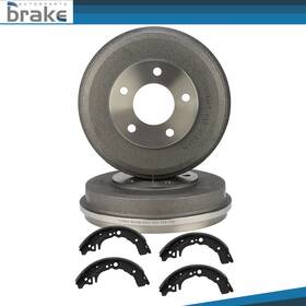 Bro840031tr Bator Rear Brake Drums Ceramic Shoes For 2005-2006 2007 Mercury Mariner