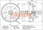 Bd1300 Fremax Rear Brake Drum