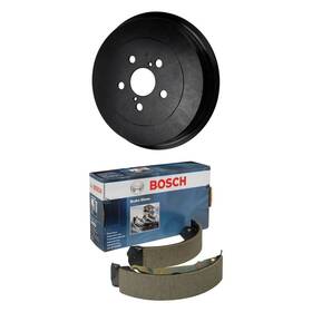 Bndl-925603 Beck Arnley For Toyota Corolla 2014-2018 2-pc True Metal Premium Brake Drum Kit