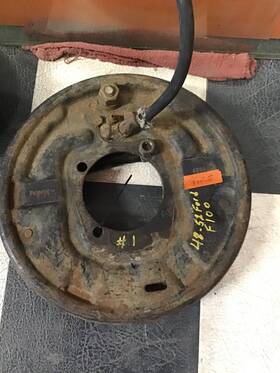 48951-r Bendix 48-52 Ford F100 Front Drum Brake Assembly Right