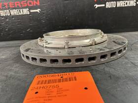 4e0615601n Bentley 2007 Continental Gt Driver Left Rear Ceramic Brake Rotor Id#