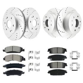 Gti695641 Betthand Front Rear Brakes And Rotors 580279 581032
