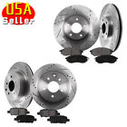 Bm45751793664 G25x G35x G37x G25 G35 G37 Jdm 05 06 Yitamotor Drilled Slotted Brake Rotors Ceramic Pads Fit 608631693112
