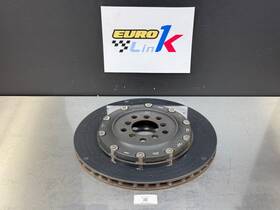 34212284803 Bmw 13-19 M5 F10 M6 F06 Oem Rear Left Carbon Ceramic Drilled Brake Rotor Ccb