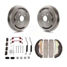 Bapk8n-100559 Bold Auto Parts Rear Brake Drums Shoes And Spring Kit For Chevrolet Cobalt Pontiac G5 With 4 Lugs