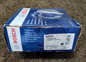 Bs642 Bosch For Toyota Tercel 1991-1998 Blue Rear Drum Brake Shoes Bonded