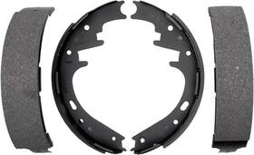 17723b Branded Gold Bonded Rear Drum Brake Shoe Set