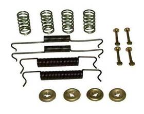 113-698-003 Brazil Rear Brake Spring Hardware Repair Kit Volkswagen T1 Bug Ghia Super 1965-79