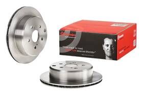 Brembo 09.6915.10 Prime Oe Equivalent Vented Brake Rotors - Rear Pair