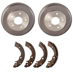 Bbhn-56631-30-2899185 Brembo Rear Brake Kit 220mm 5 Lugs Drums And Shoes For Honda Cr-v Accord