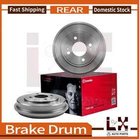Lxmxbmbrk020221aa0571 Brembo 2 Rear Brake Drum Fits 1986-1989 Honda Accord 1992-2001 Civic