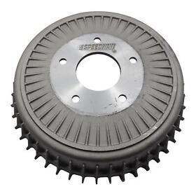 Up100540 Buick-style Finned Aluminum Brake Drum For Ford Spindles 12 X 2
