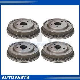 Ccre241218014958 C-tek 4x Front Rear Brake Drum For Chevrolet C20 Pickup 3.8l 1960 1961 1962 1963 1964