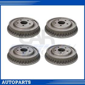 Ccre241218049029 C-tek 4pcs Front Rear Brake Drum For Mercury Cyclone 4.7l 1964 1965 1967-68