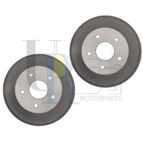 Ebsszfz20250916-1097 C-tek 2pcs Rear Brake Drum For Honda Accord 2003 2004 2005 2006 2007