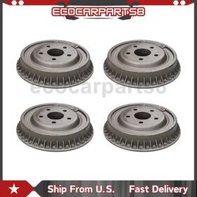 Ecop241205001481 C-tek 4pcs Front Rear Brake Drums For Ford Falcon 4.3l 1965 4.7l