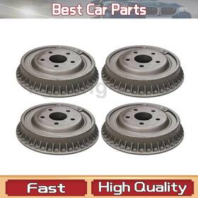 Lste241206011050 C-tek 4 Front Rear Brake Drum Fits Ford F-100 4.9l 6.4l 5.9l 5.0l