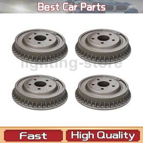 Lste241227270529 C-tek 4 Front Rear Brake Drum Fits Ford Fairlane 2.8l 3.6l 4.3l 5.8l 6.4l 3.3l 7.0l