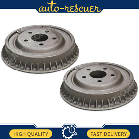 Rscu220715002881 C-tek Rear Brake Drum 2x For 1975 Till 1977 Dodge W100