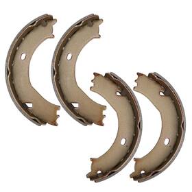 17771b C-tzu Rear Parking Brake Shoes Set Compatible With Chevy Gmc Ford Dodge