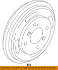 C1bz1126a Ford Oem Fiesta Rear Drum