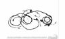 C6zz-14290-all Scott Drake Headlight Wiring Harness Black Ford Each