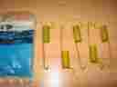 C8tz-2049-a Ford Oem 5 Nos 1968 1969 1970 1971 1972 F500 F600 Front Brake Springs Yellow