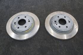 13552815 Cadillac Set 2 Rear Left Right Disc Brake Rotor Escalade Esv 2021-2024