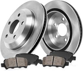 001275 Callahan Brake Parts Front Kit 2004 2005 2006 2007 2008 Ford F-150