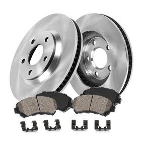 Ebyk015053 Callahan Brake Parts Rear Rotors And Ceramic Pads Kit 12.13ftft For Nissan Infiniti