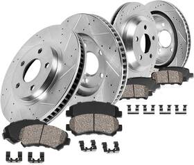 Ebykc-03525 Callahan Brake Parts Front And Rear Kit For 2010 2011 2012 2013 2014