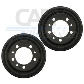 Carszfz20251024-546 Carcraze 8 C-tek Brake Drum 2pcs Rear For Jeep Cj5 1978 1979 1980 1981 1982 1983