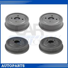 Wheqy20251225-484 Carcraze 8 4x Front Rear Brake Drum For Ford Sprint 3.6l 1963 4.7l 1964