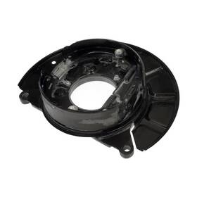 Alx-pau-rb-926-371-clb1 Carlights360 For Ford E-250/e-150 2008-2014 Brake Backing Plate Steel Drum Black