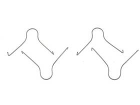 44wzdm48 Carlson Front Anti-rattle Clip For Versa Note 200sx Sentra 2015 2012 2013 2014