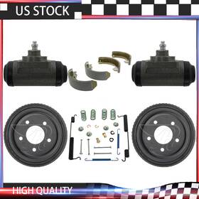 Complt20240821a0948 Carlson Centric Raybestos Brake Drum Drums Shoes Rear Fits 1992-1999 Chevrolet C1500 2 Wheel Drive Pick Up