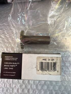 H1843 Carlson Drum Brake Adjusting Screw Made In Usa