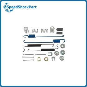 Sspfft120250401113101c Carlson Rear Drum Brake Hardware Kit Fits 2001 2002 2003-2005 Pontiac Aztek