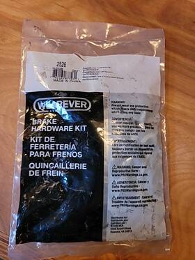 2526 Carquest 762164877231 Wearever Drum Adjuster Kitpart #