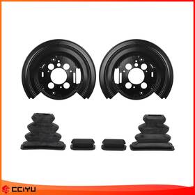 Cc183120iyu Cciyu Backe Dust Shield Set Direct For 2008 2009 Chrysler Aspen Dodge Durango Ram 1500