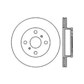 120.44052 Centric Parts Premium Brake Rotor